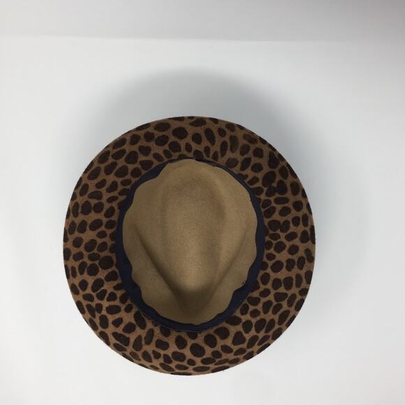 Lola Leopard Print Fedora Hat - Picture 6 of 7